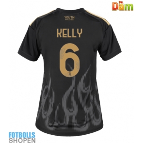 Billiga Juventus Lloyd Kelly #6 Tredjeställ Dam 2026-27 Kortärmad